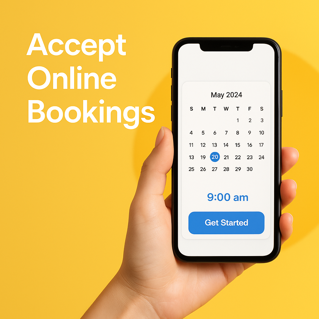 Simple booking and scheduling tools